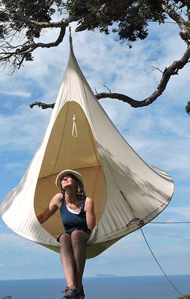 Cacoonworld, una tenda sospesa per bambini & adulti :: Baby Bottega